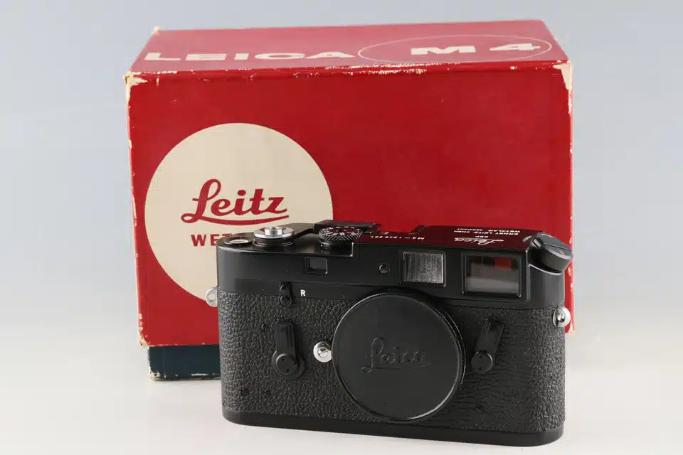 Leica M4 Black Paint With Box - Japan Camera Hunter