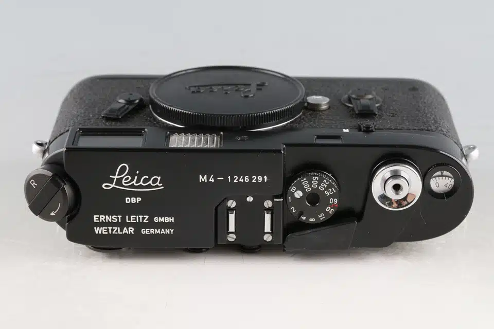 ※レンコン　【美品】M4 Black Paint Leica M4 Black Paint With Box - Japan Camera Hunter