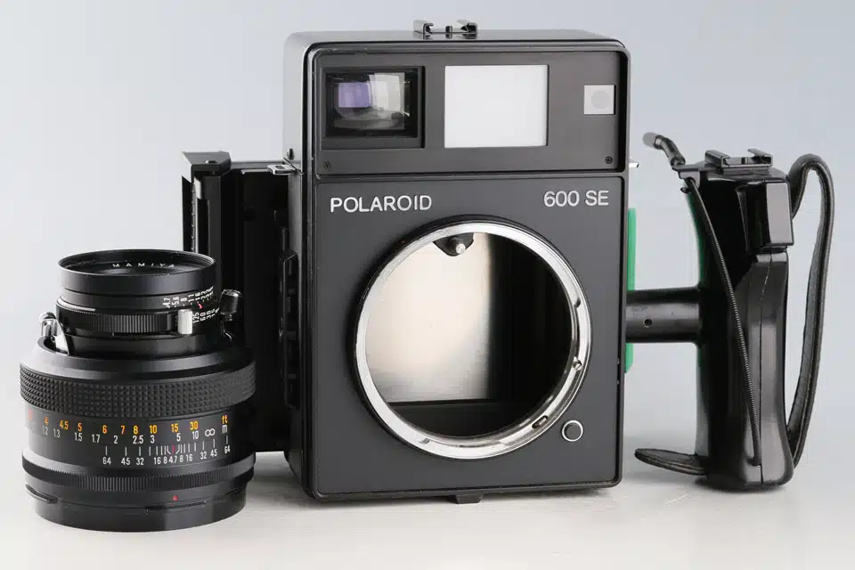 ポラロイド POLAROID 600 SE + 127mm F4.7 整備してね Polaroid 600SE Mamiya 127mm F/4.7 - Japan Camera Hunter