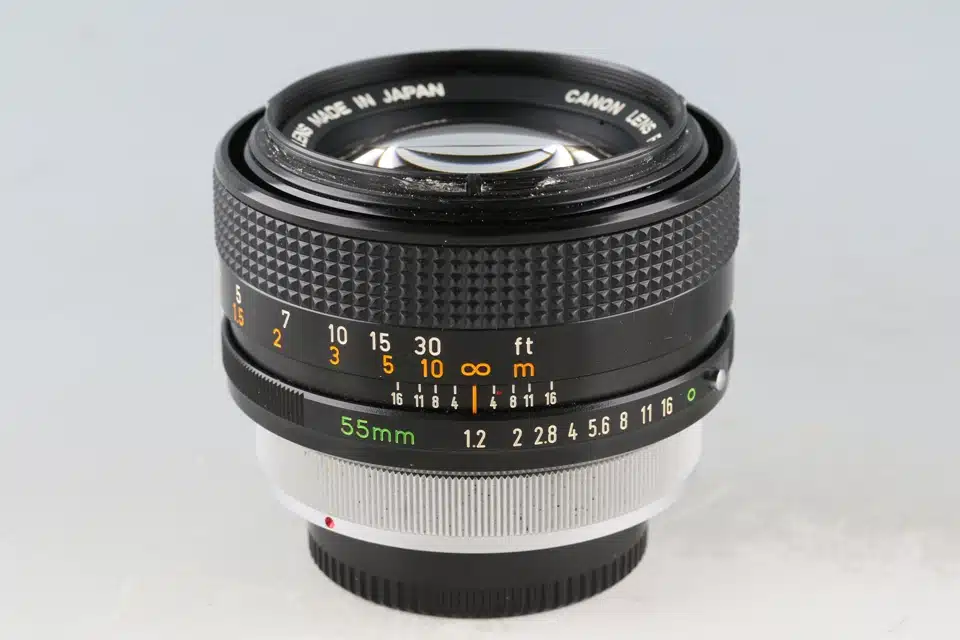 美品 Canon FD 55mm F1.2 S.S.C. Canon FD 55mm f1.2 S.S.C. Lens Review - Lens Legend