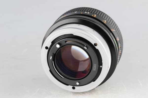 【超美品】Canon FD 55mm F/1.2 S.S.C. Canon FD 55mm F/1.2 S.S.C. Aspherical | LENS-DB.COM