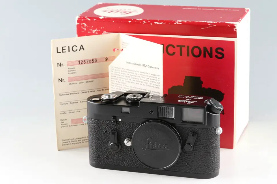 Leica M4 Black With Box - Japan Camera Hunter