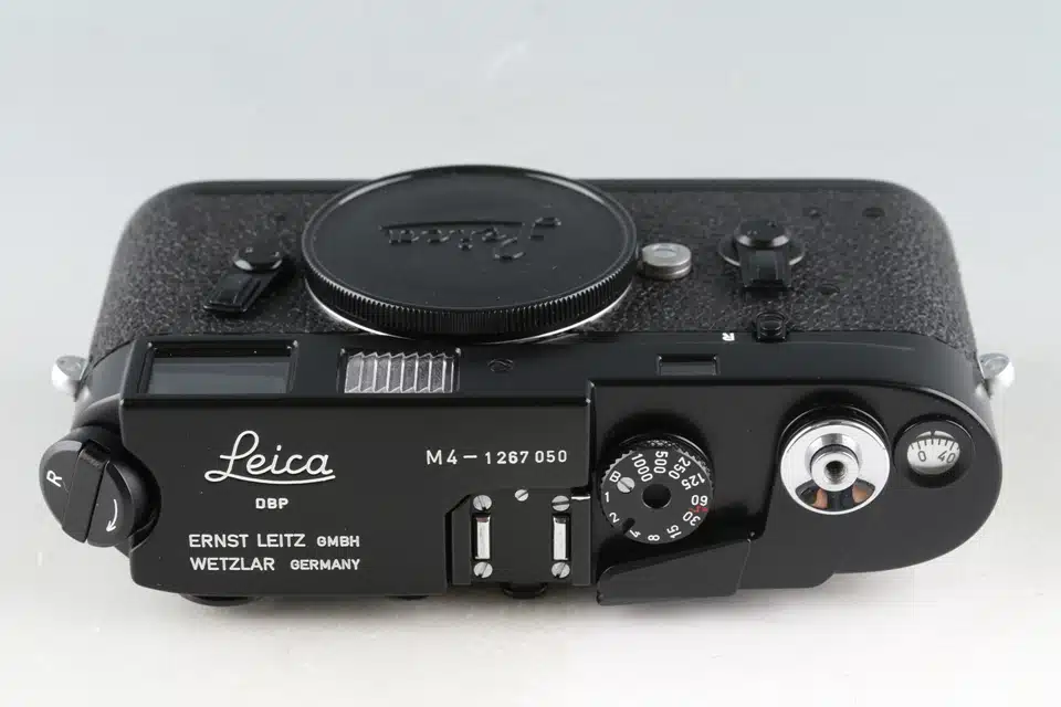 Leica M4 Black With Box - Japan Camera Hunter
