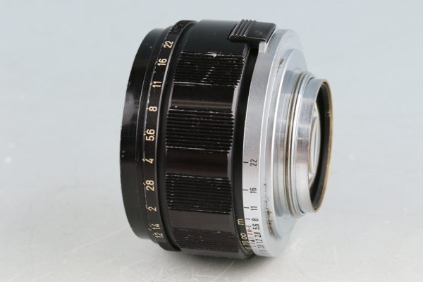 Canon 7 Original Black Paint + 50mm F/1.2 - Japan Camera Hunter