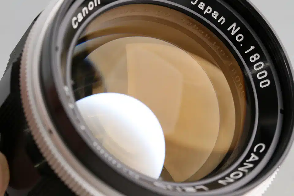 キヤノン CANON LENS 50mm F1.4 L39 Canon 50mm F1.4 II (L39) 外観レビュー | 収差Love