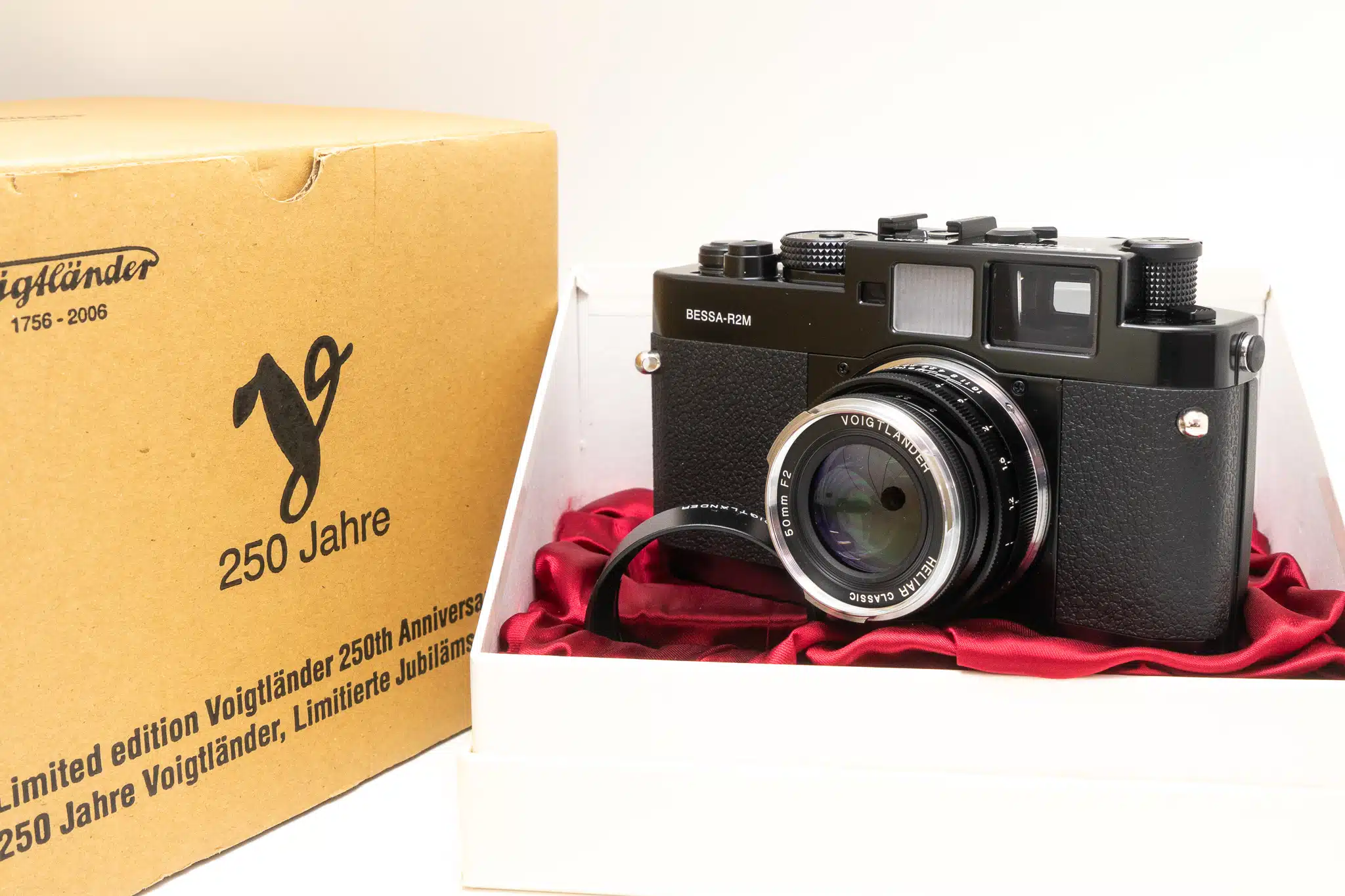 Voigtlander Bessa R2M 250 Jahre Set Black Paint - Japan Camera Hunter