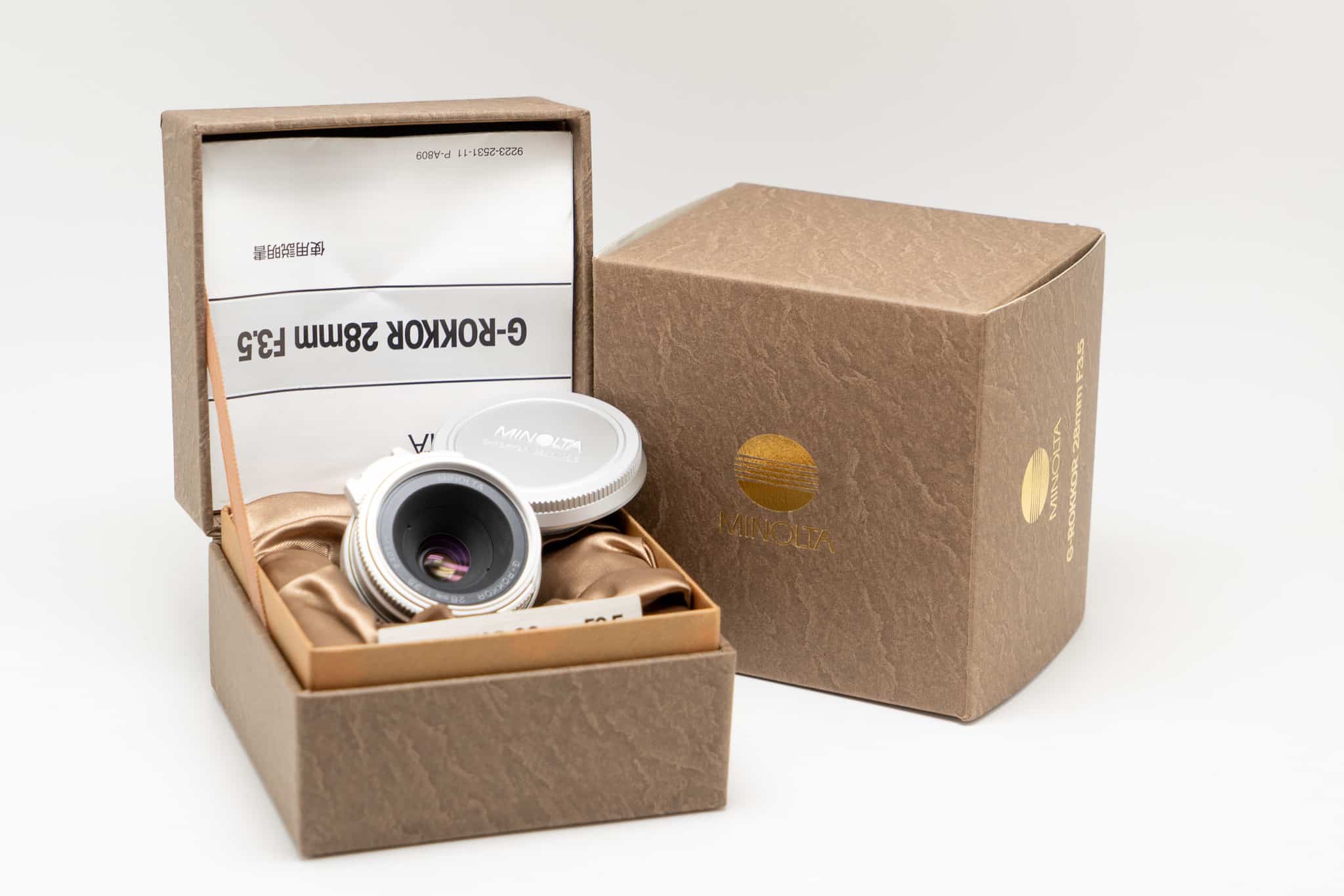 Minolta G Rokkor 28/3.5 L - Japan Camera Hunter