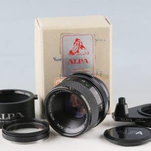 Alpa Kern Macro-Switar 50mm F/1.9 M42 Mount + Alpa Adapter