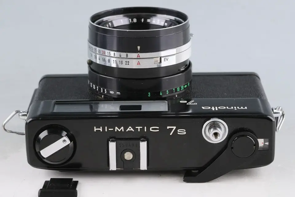 Minolta Hi-Matic 7s Black - Japan Camera Hunter