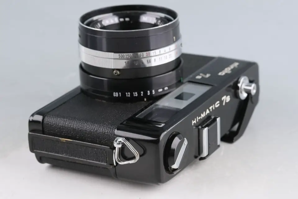 Minolta Hi-Matic 7s Black - Japan Camera Hunter