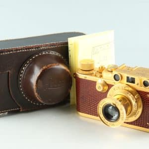 Leica IIIb Gold + Elmar 50mm F/3.5