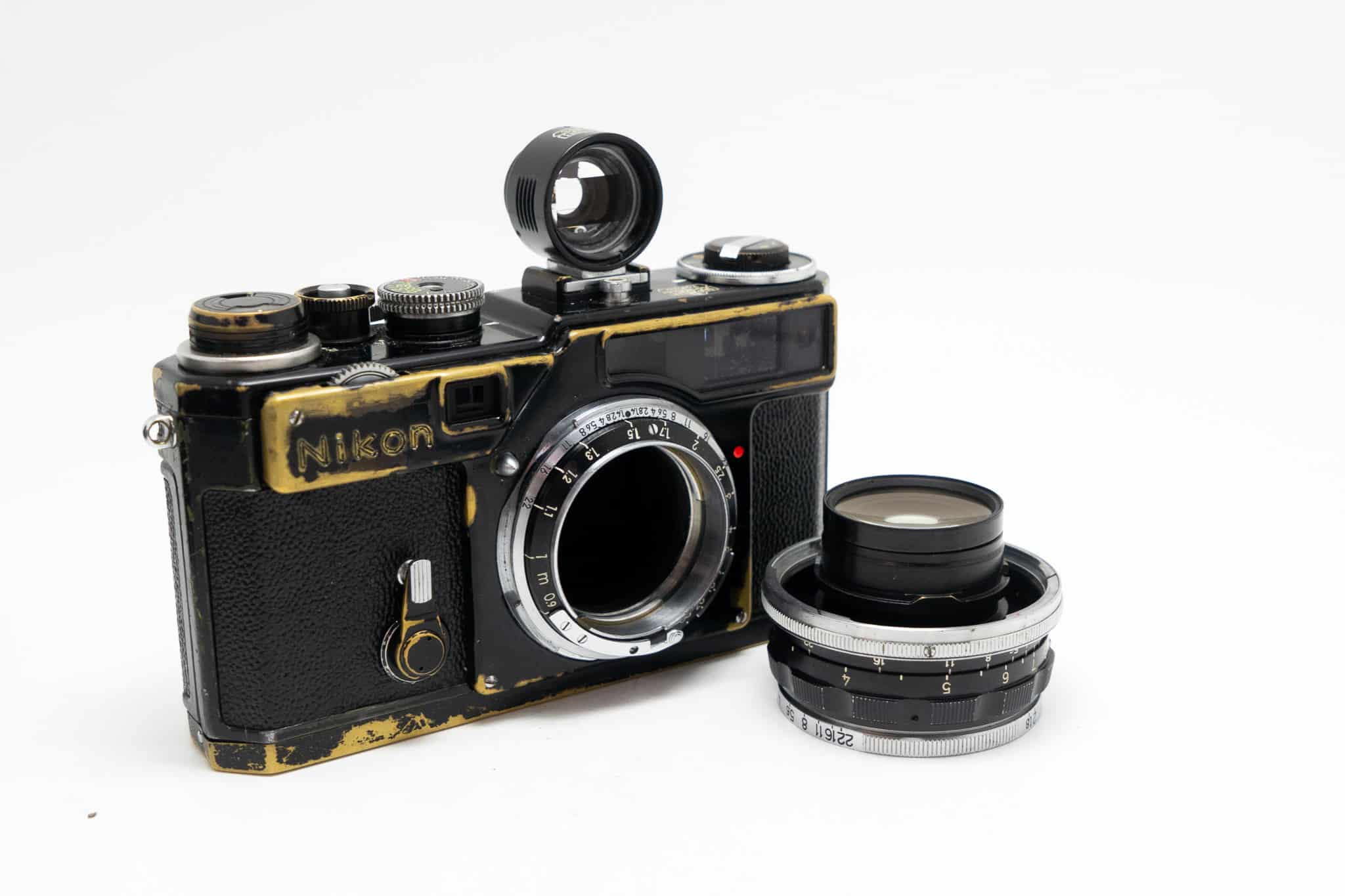 Nikon SP Black Paint w/ 3.5cm 1.8 & Finder - Image 9