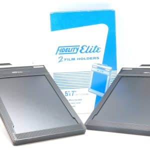 Fidelity Elite 5X7 film holder x 2