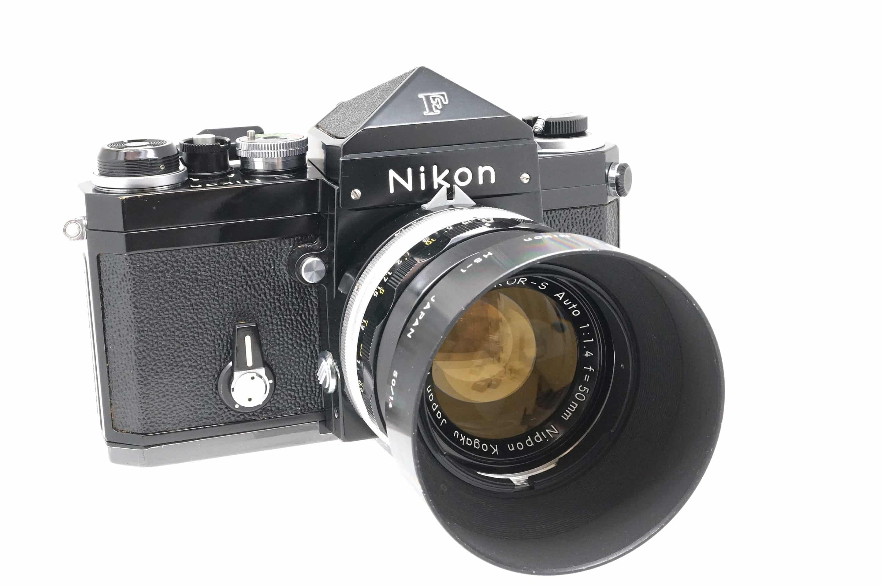 Nikon F Eye-Level Black + Auto 50mm f/1.4 - Image 24