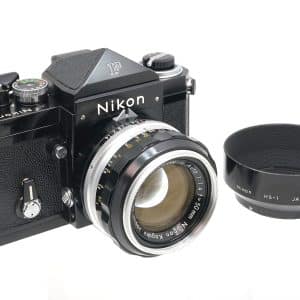 Nikon F Eye-Level Black + Auto 50mm f/1.4
