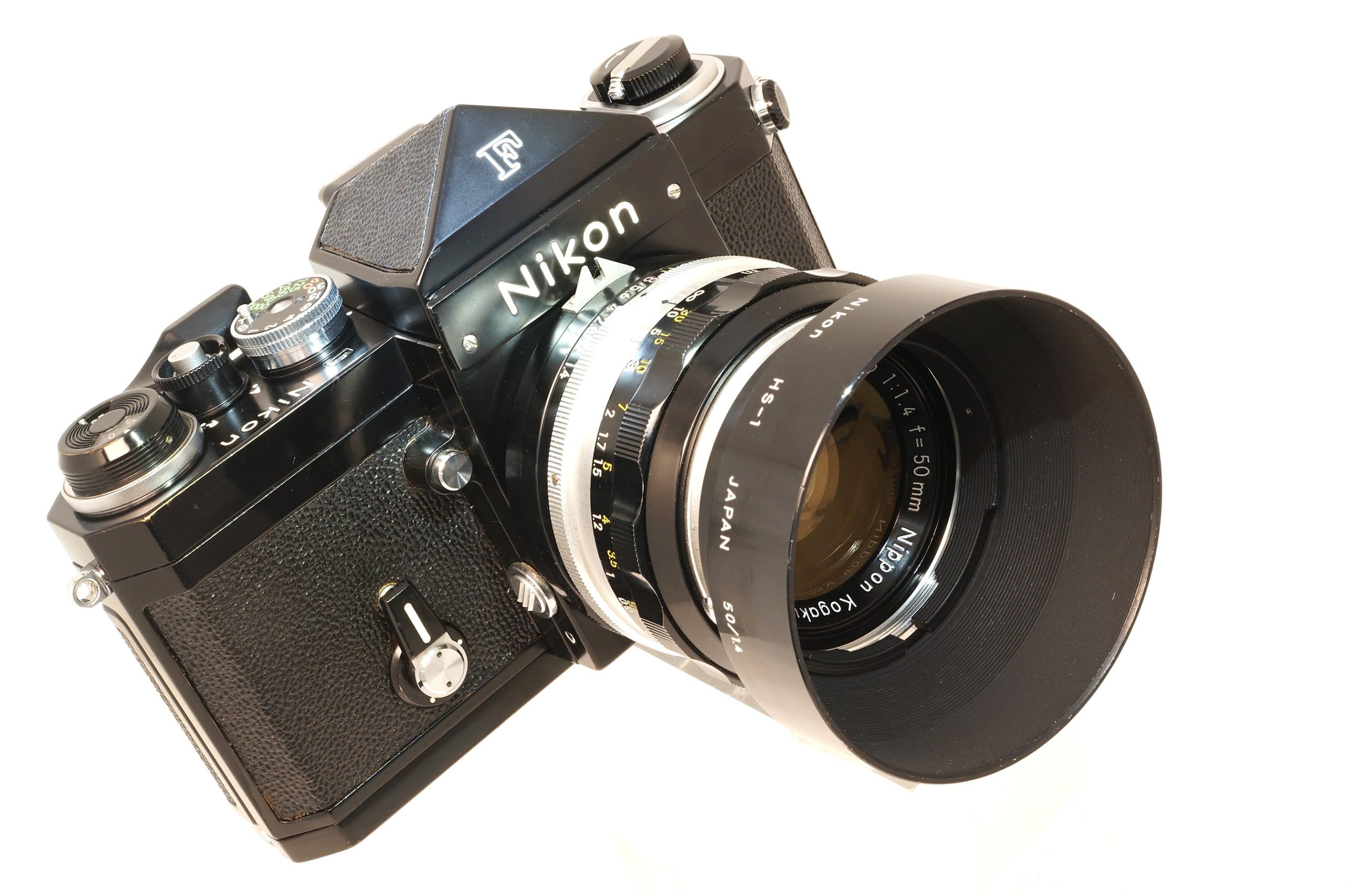 Nikon F Eye-Level Black + Auto 50mm f/1.4 - Image 29