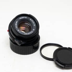 Minolta Rokkor M 40/2 Type 1